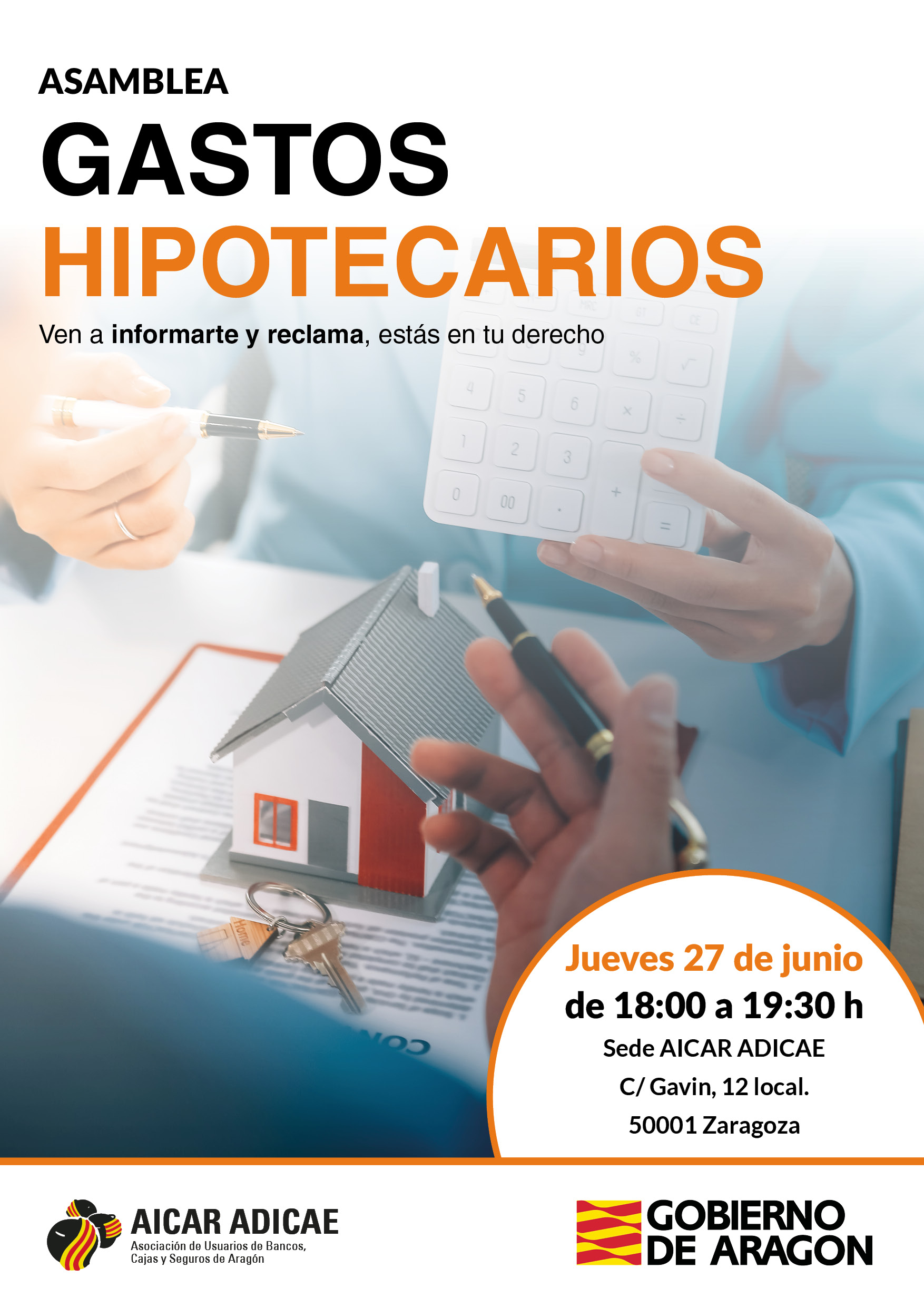 Asamblea gastos hipotecarios, junio