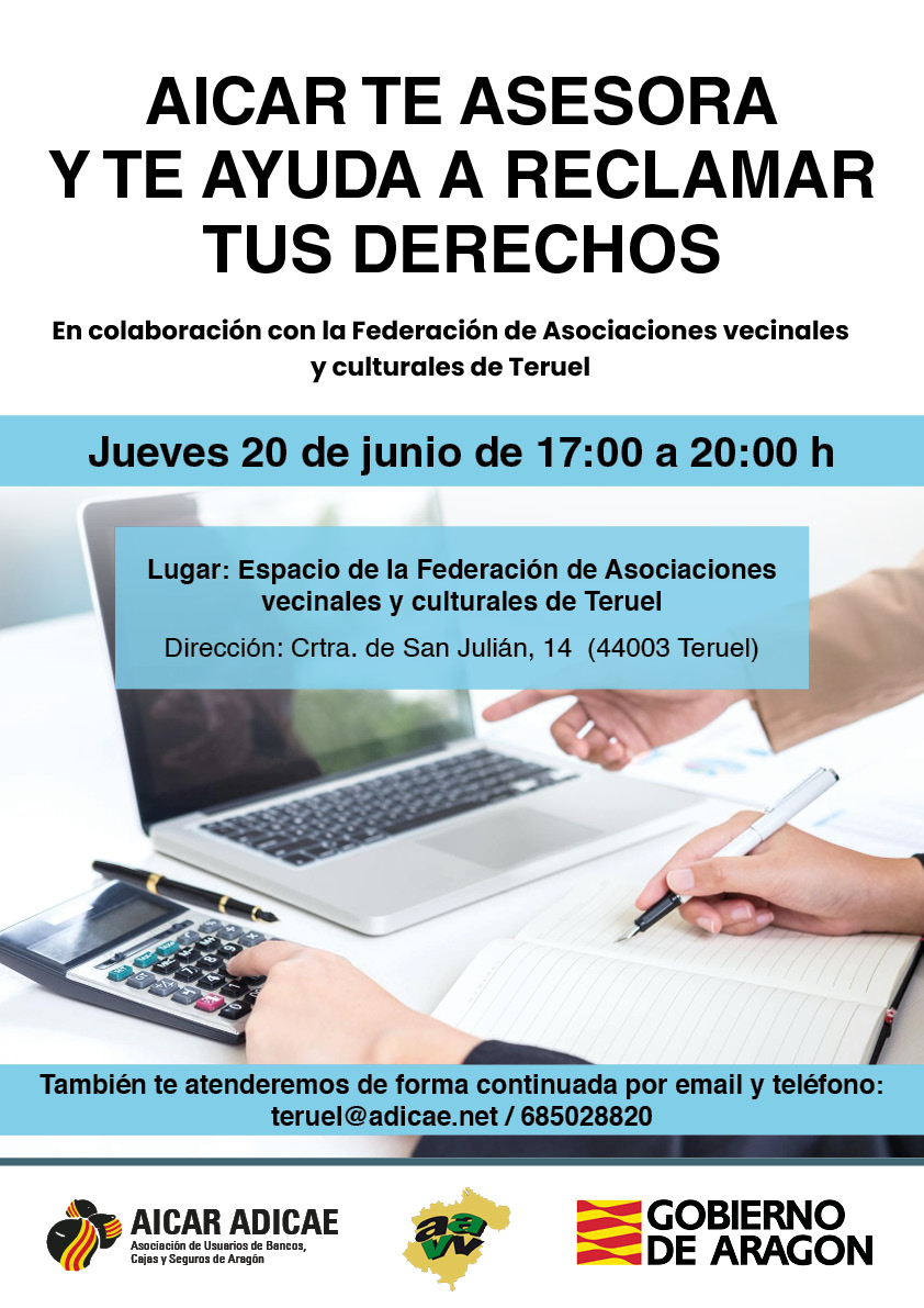 Asesoría al consumidor en Teruel