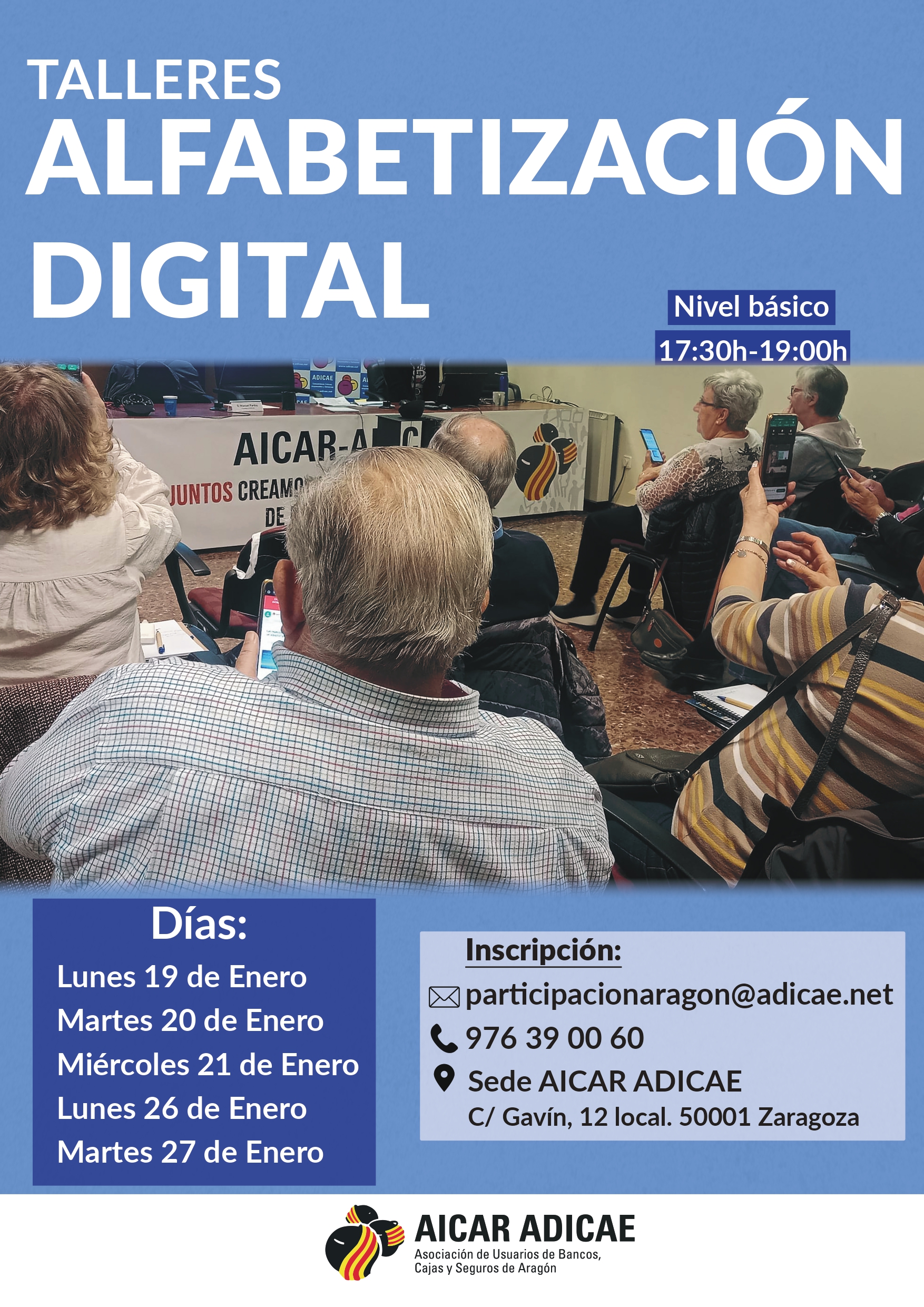 Taller de Alfabetización Digital Básico Enero 2026
