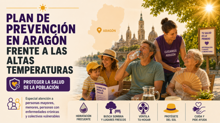 AICAR INFORMA : Plan de Prevención en Aragón frente a las Altas Temperaturas.